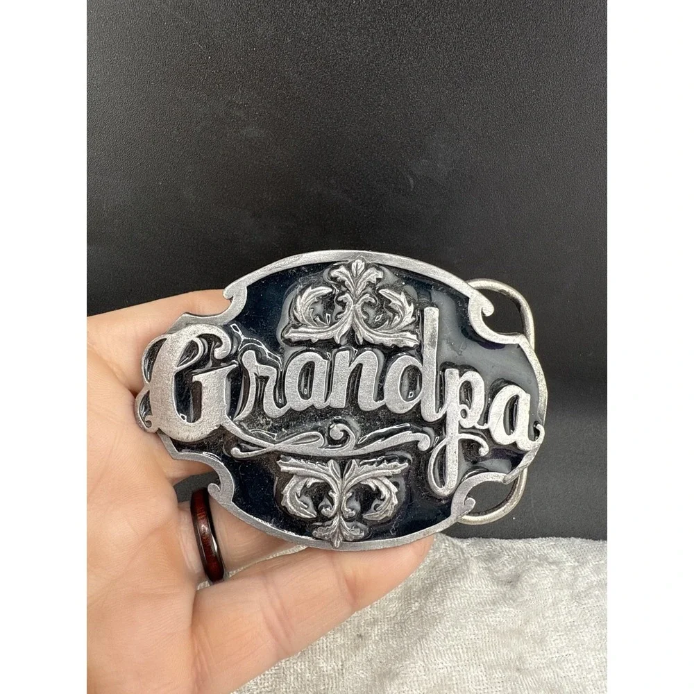 Vintage Belt‎ Buckle Lot Michelob Grandpa Heavy